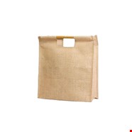 Ahşap Saplı Kanvas Çanta