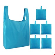 Mavi katlanan Çanta