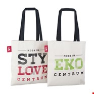 siyah saplı ham bez çanta